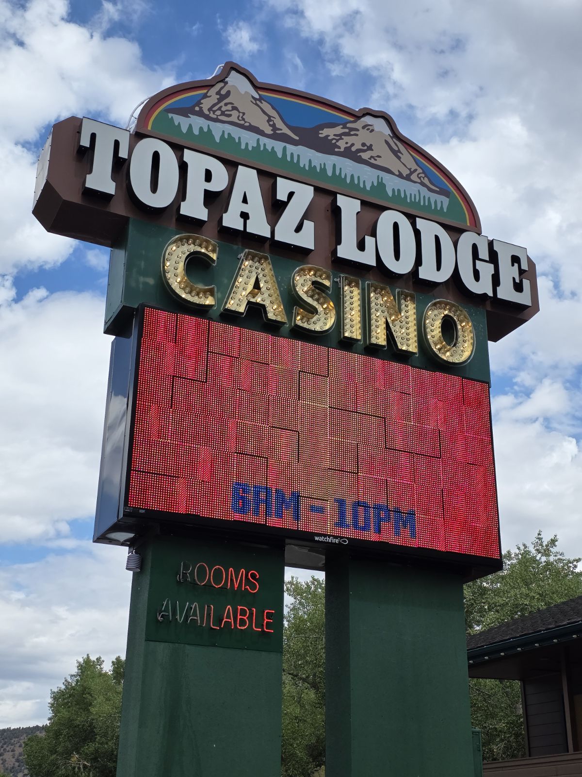 Casino History: The Topaz Lodge and Casino