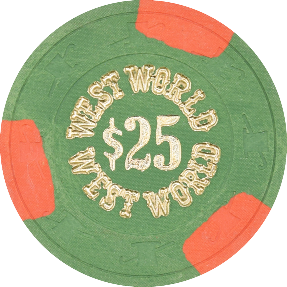 West World Casino Henderson Nevada $25 Chip 1979