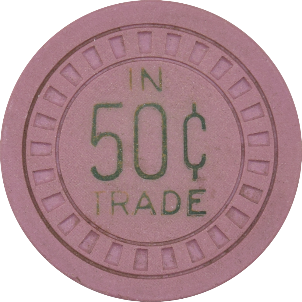 Los Angeles Club Illegal Casino Glasgow Montana 50 Cent in Trade Chip