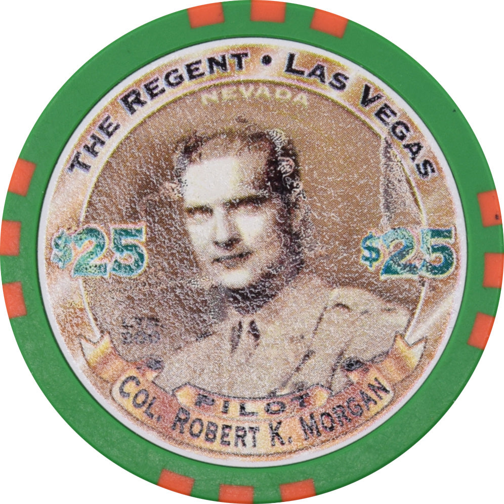 The Regent Casino Las Vegas Nevada $25 Dauntless Dotty Chip 2001
