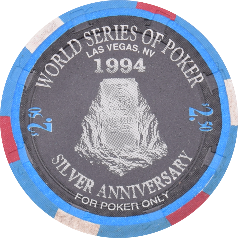 Horseshoe Club (Binion's) Casino Las Vegas Nevada $2.50 Benny Binion Chip 1994