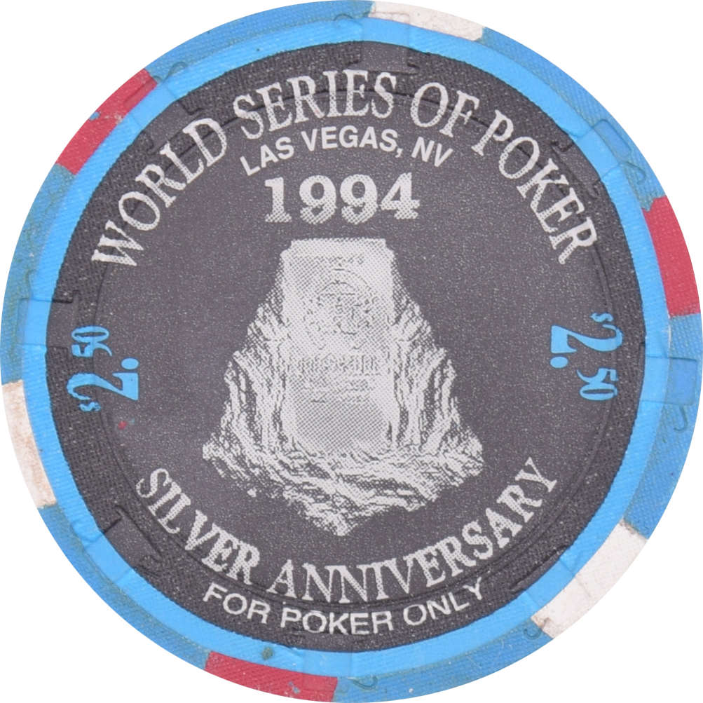 Horseshoe Club (Binion's) Casino Las Vegas Nevada $2.50 Johnny Chan Chip 1994