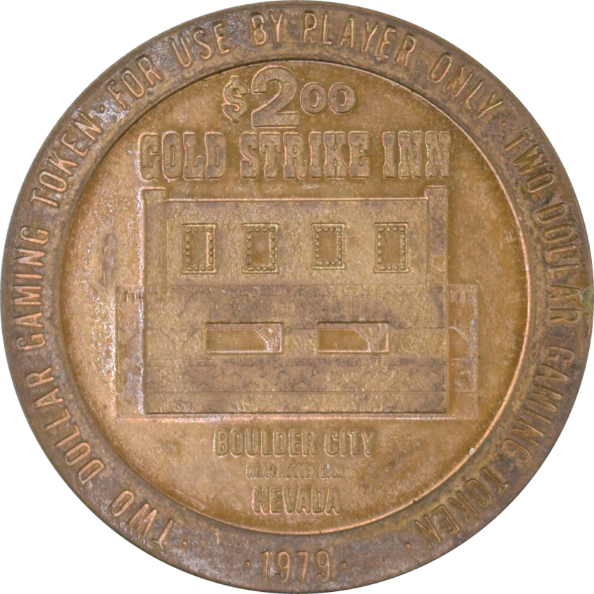 Gold Strike Inn Boulder City NV $2 Token