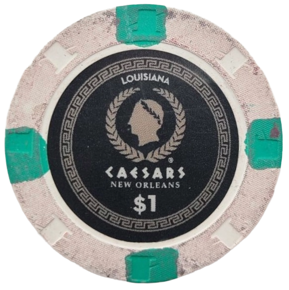 Caesars Casino New Orleans Louisiana $1 Chip 2024