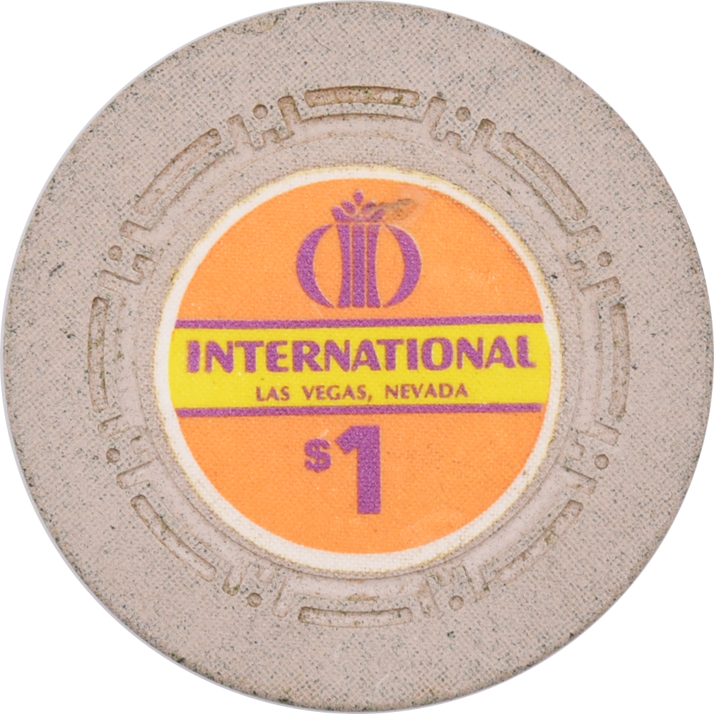 International Casino Las Vegas Nevada $1 Chip 1969