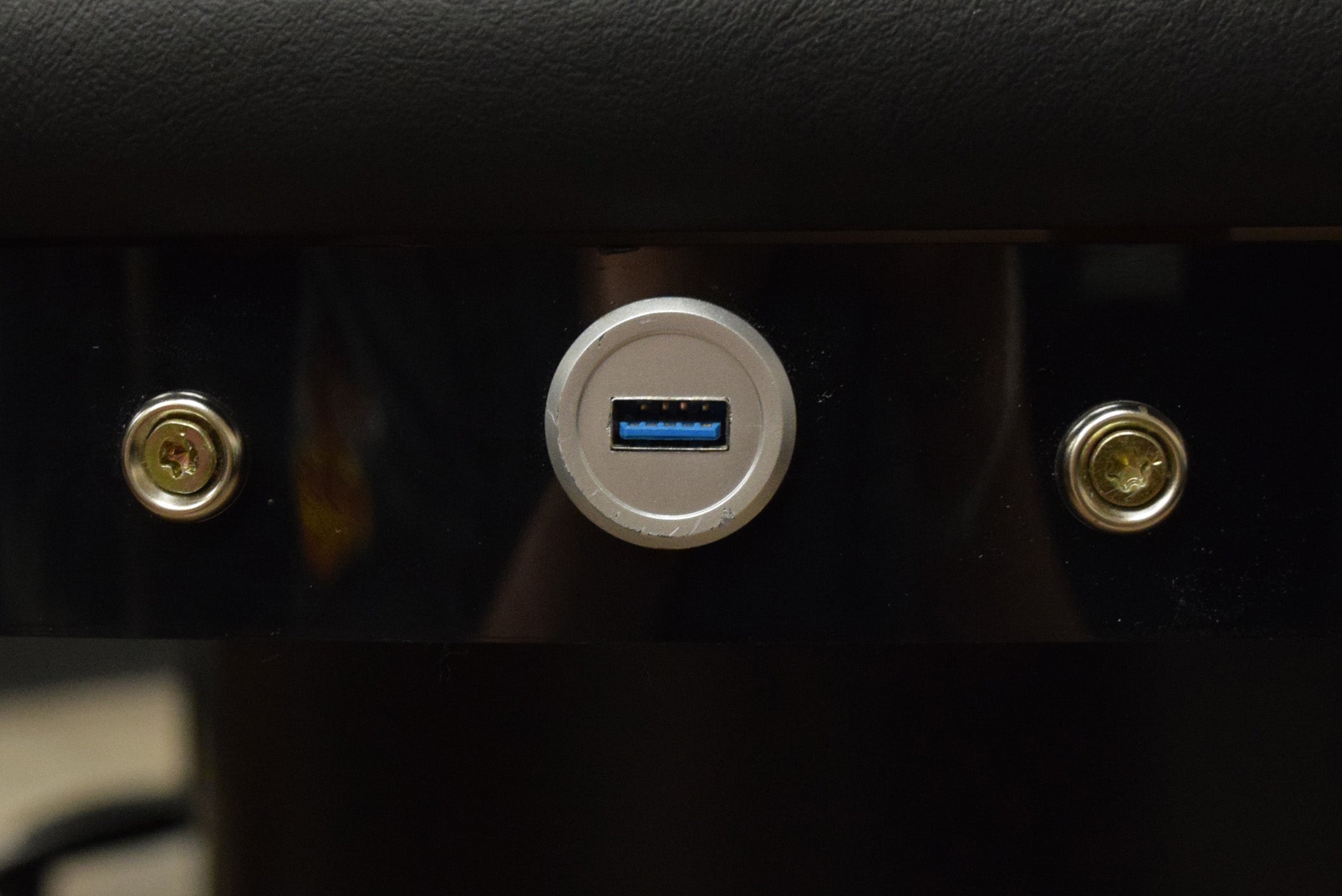 102" Executive Poker Table with Dealer Position, Pedestal Legs, USB Ports and LED Lighting