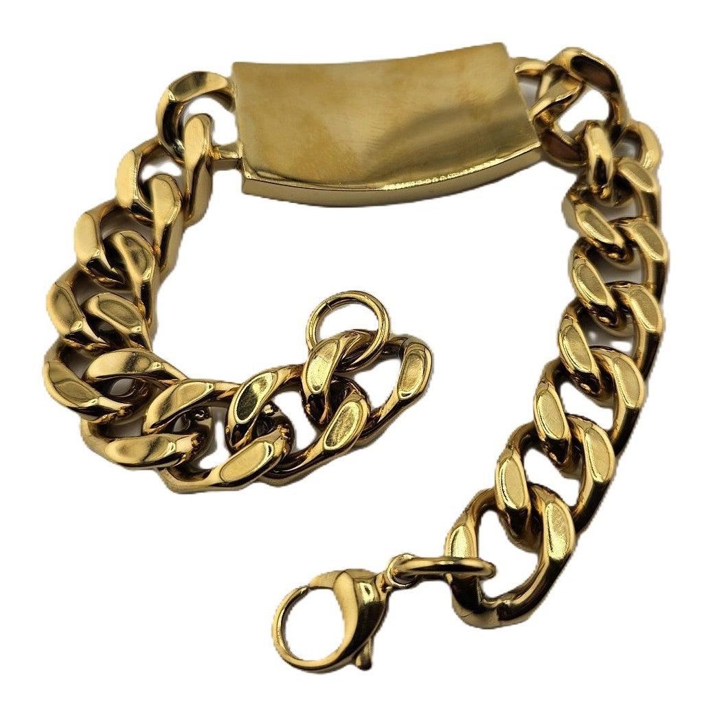 Gold Texas Hold 'em Poker Champion Bracelet Great Prize for Your Tournaments