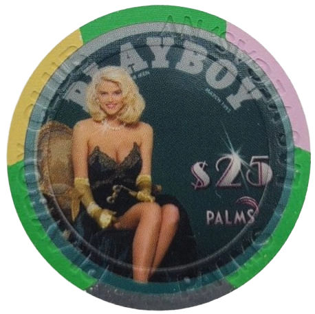 Palms Playboy Casino Las Vegas Nevada $25 Chip Anna N. Smith