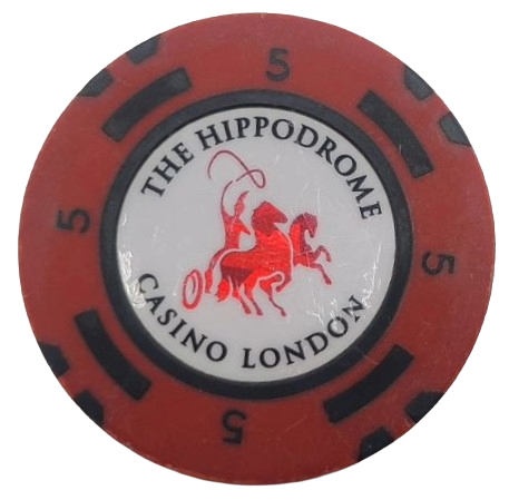 The Hippodrome London United Kingdom £5 Casino Chips