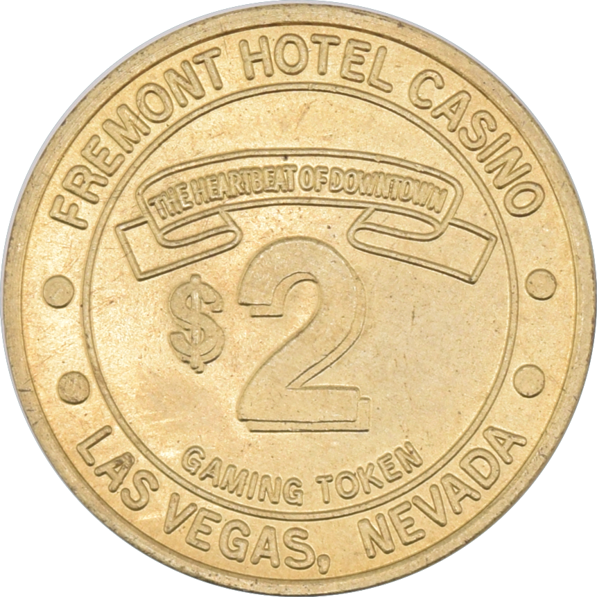 Fremont Hotel Casino Las Vegas NV $2 Token