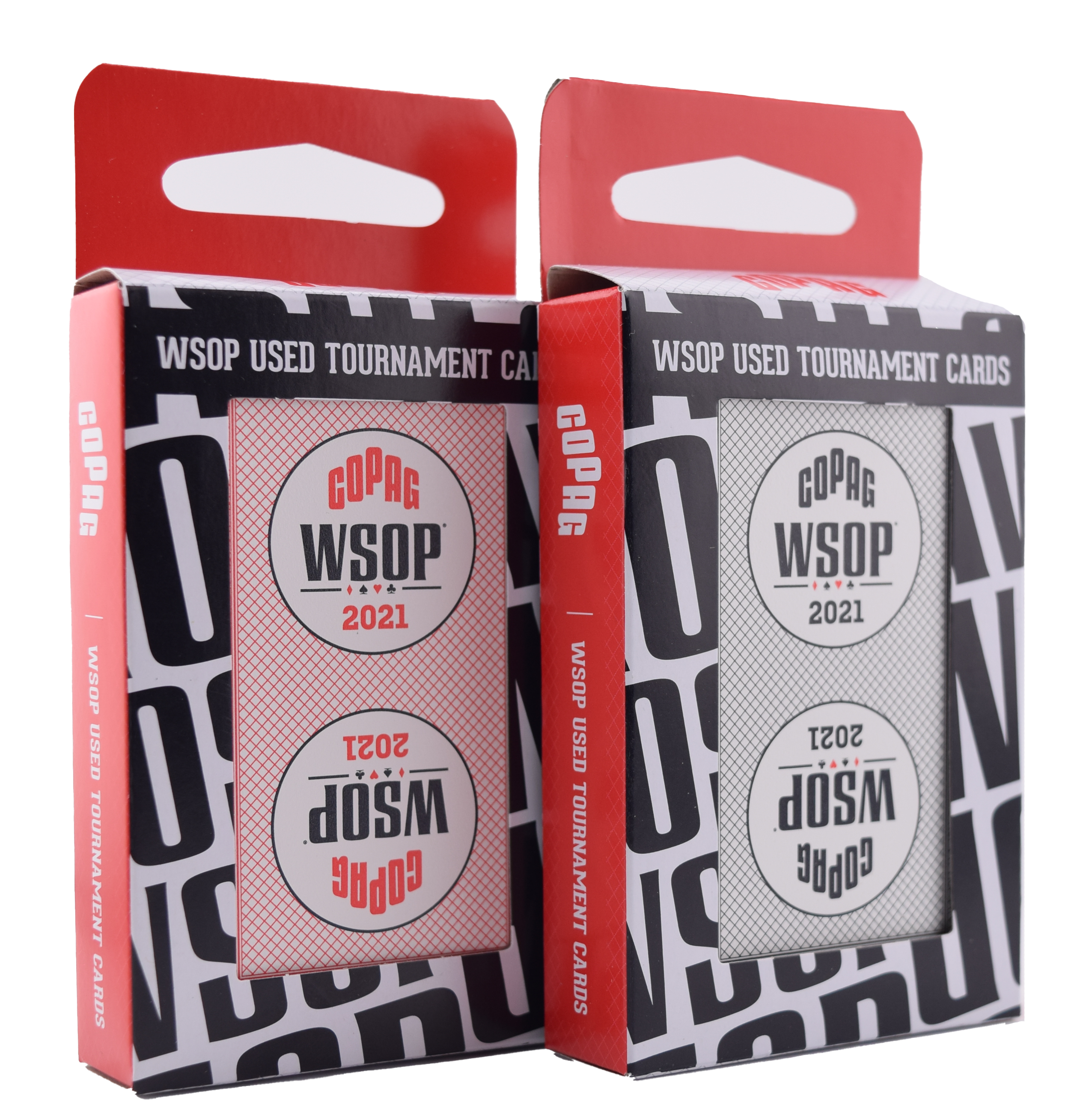 2021 Set of 2 Authentic Decks Dealt at WSOP Used Copag Plastic Playing Cards Bridge Standard Index