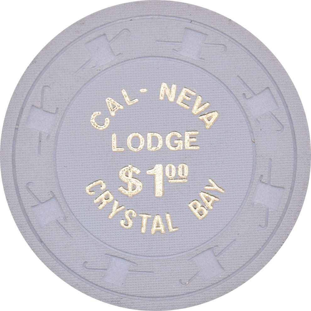 Cal-Neva Lodge Casino Lake Tahoe Nevada $1 LCV Chip 1977