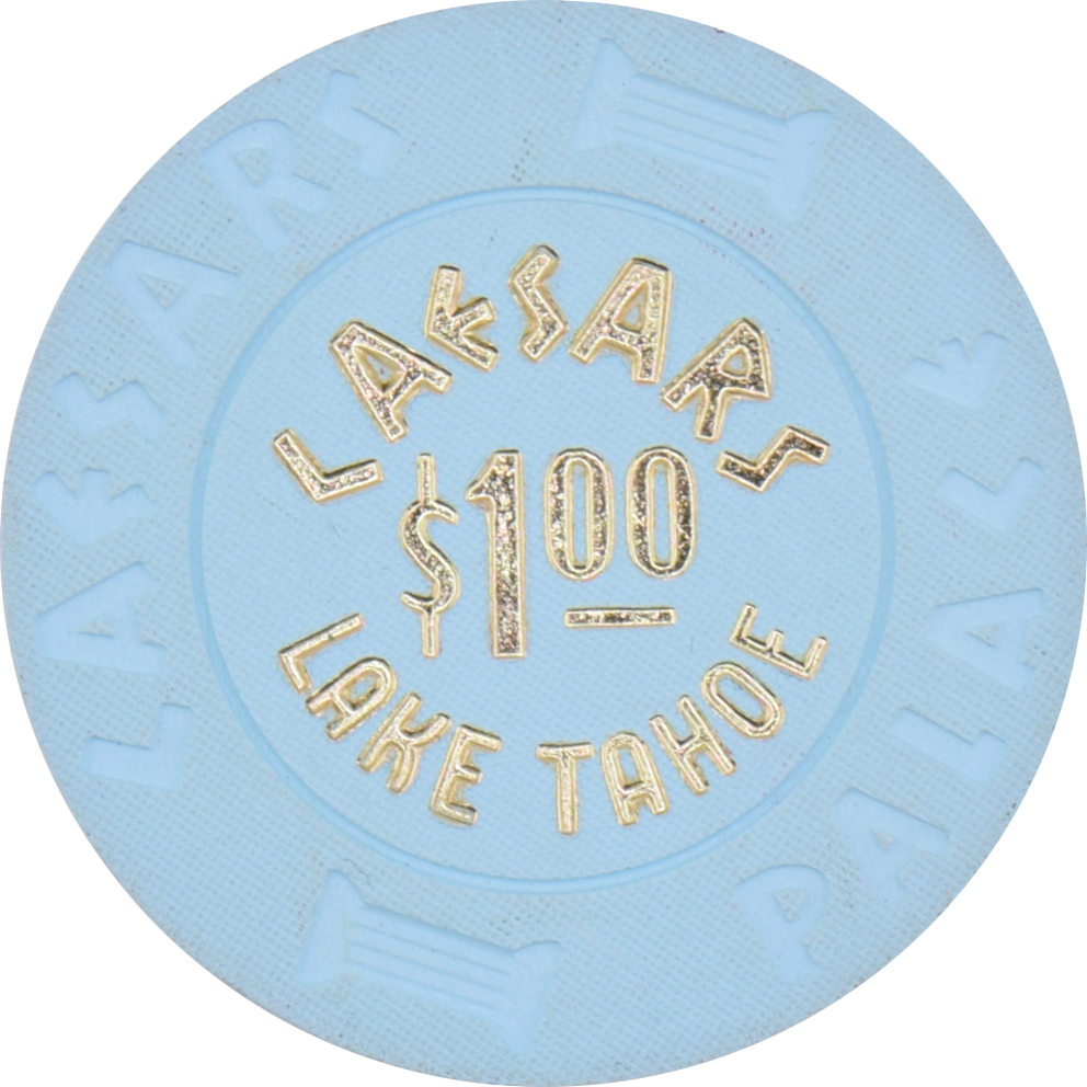 Caesars Tahoe Casino Lake Tahoe Nevada $1 Chip 1980s