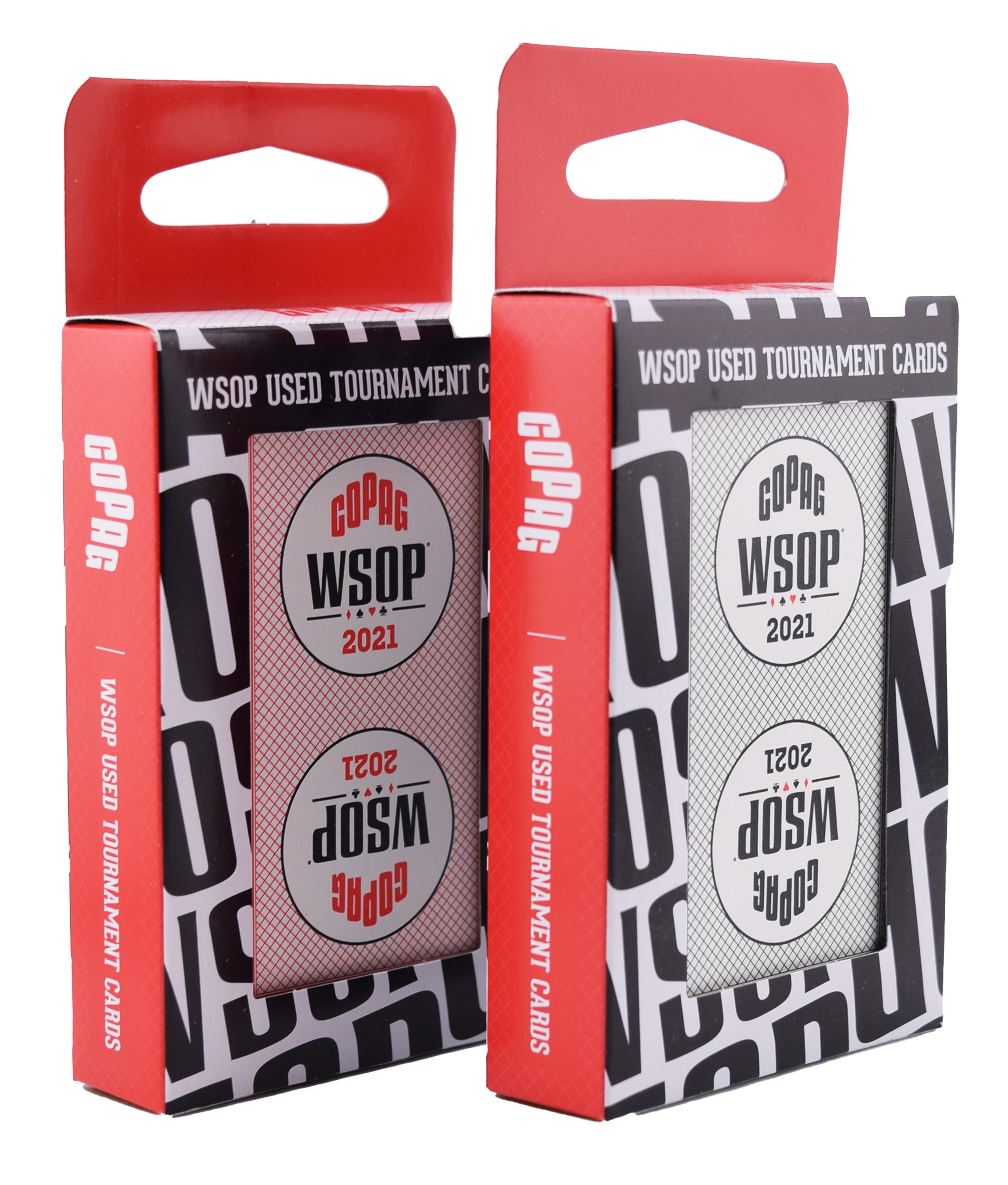 2021 Set of 2 Authentic Decks Dealt at WSOP Used Copag Plastic Playing Cards Bridge Standard Index