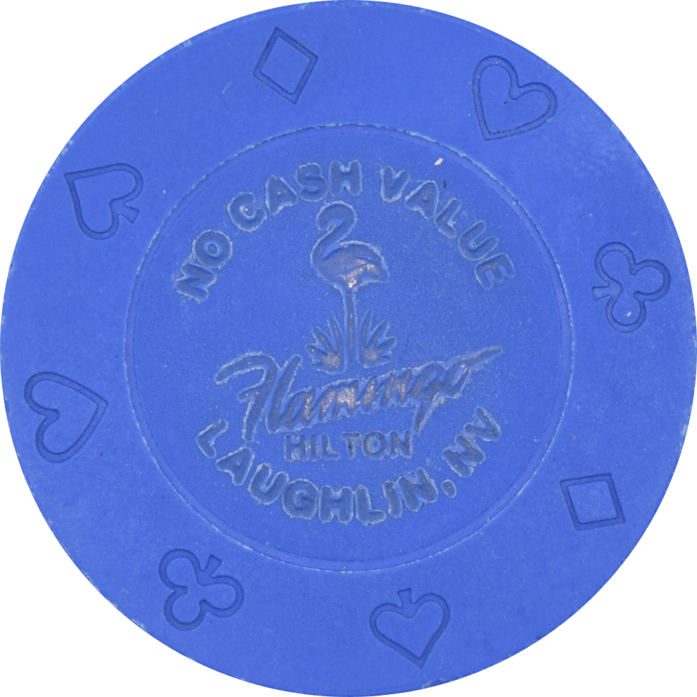 Flamingo Hilton Casino Laughlin Nevada Blue NCV Chip 1990s