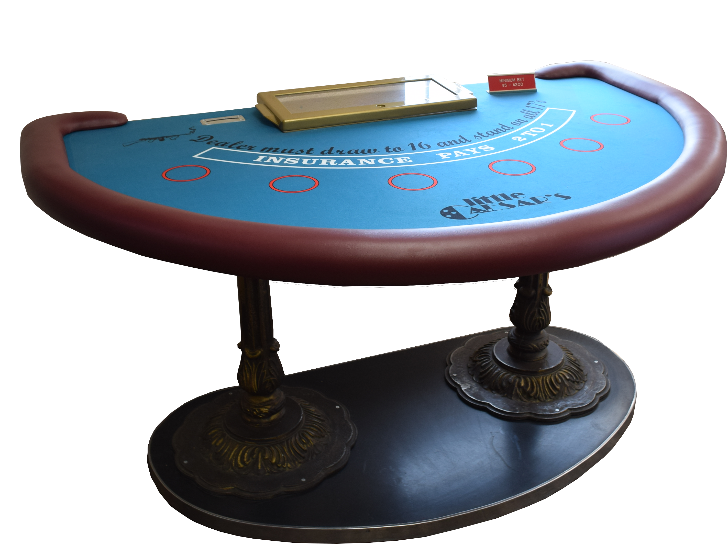 Little Caesars Casino Used Blackjack Table