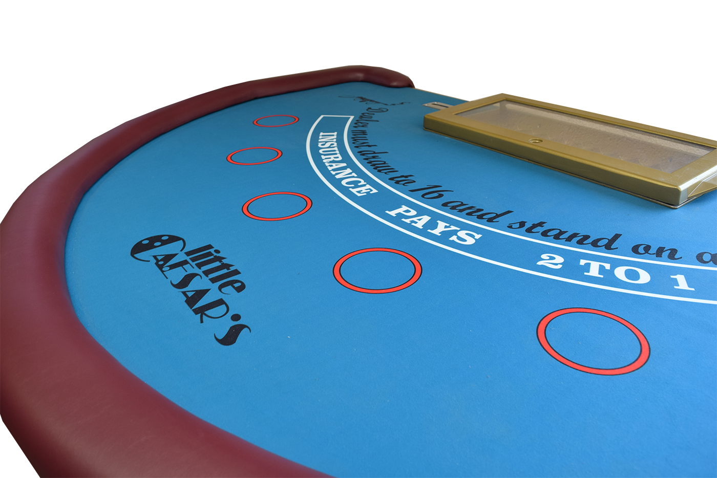 Little Caesars Casino Used Blackjack Table