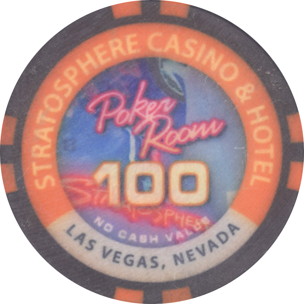 Stratosphere Casino Las Vegas Nevada $100 NCV Chip 2013