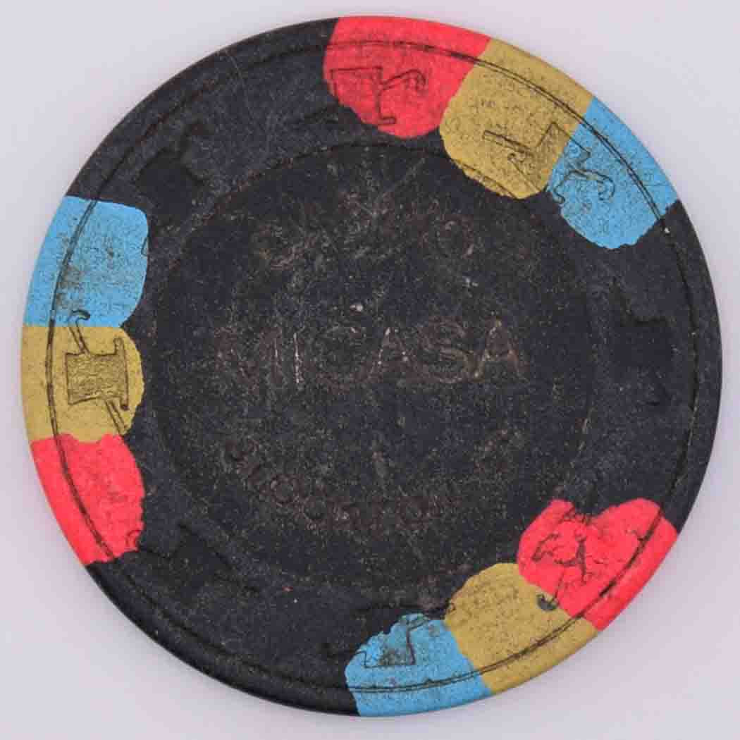 Casino Micasa Stockton California $100 Chip