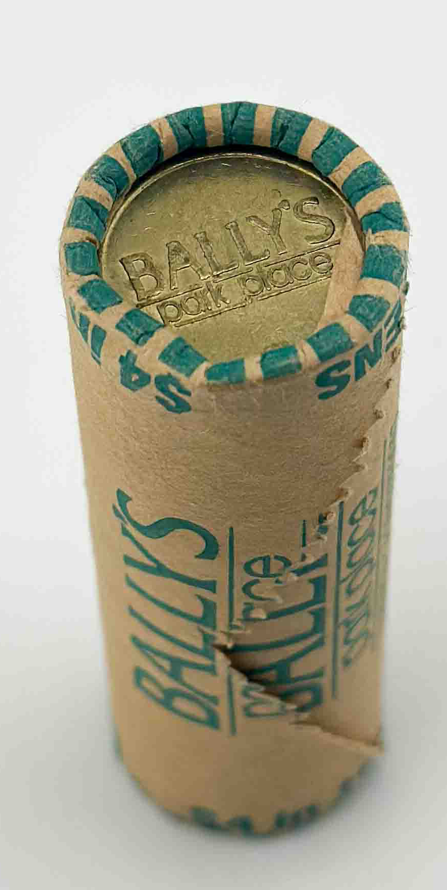 Bally's Park Place Casino Atlantic City New Jersey $4 Roll of 10c Tokens
