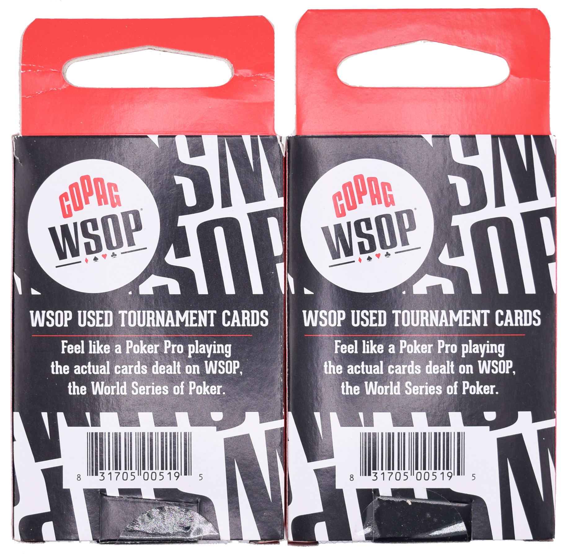 2022 Set of 30 Authentic Decks Dealt at WSOP Used Copag Plastic Playing Cards Bridge Standard Index
