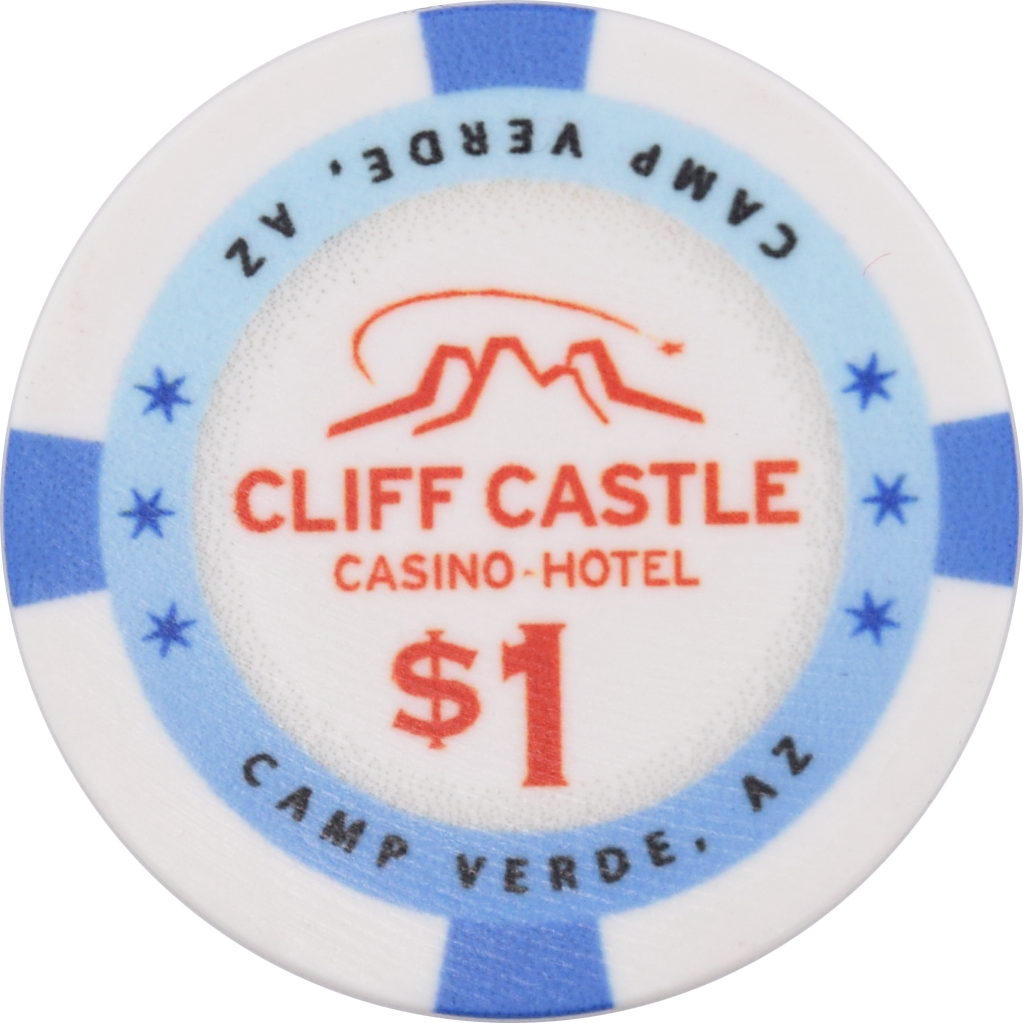 Cliff Castle Casino Camp Verde Arizona $1 Chip 2023