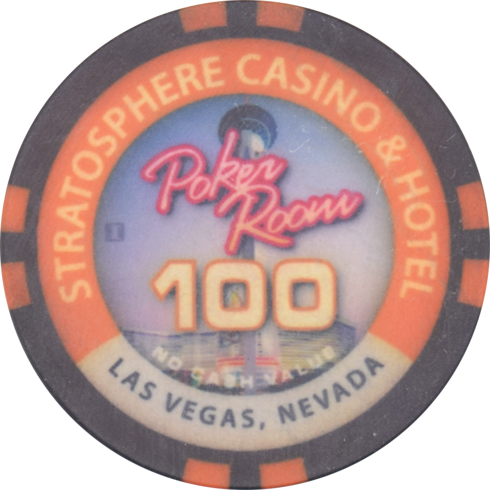 Stratosphere Casino Las Vegas Nevada $100 NCV Chip 2013