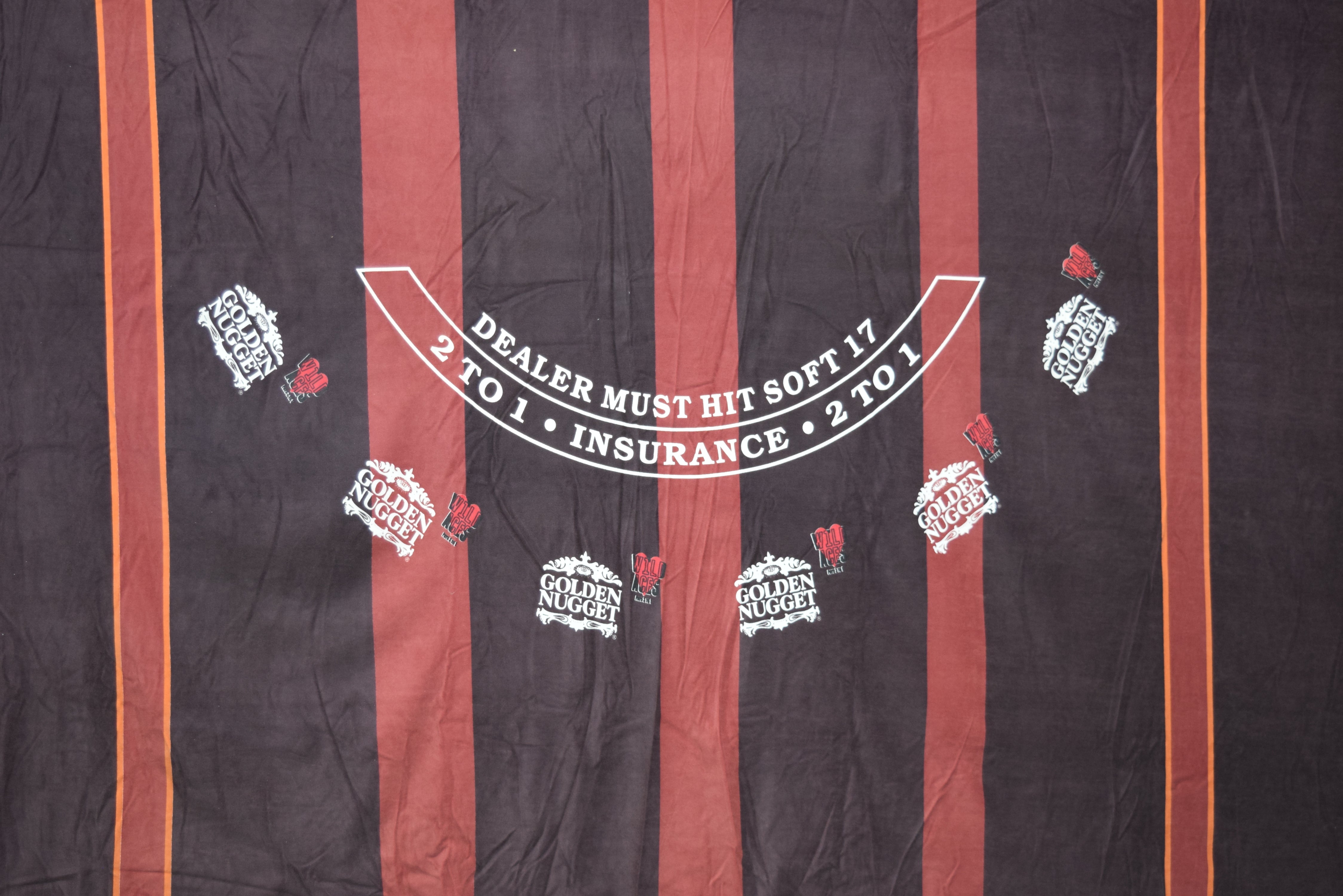 Golden Nugget Casino Las Vegas Nevada New Wild Aces Blackjack Layout