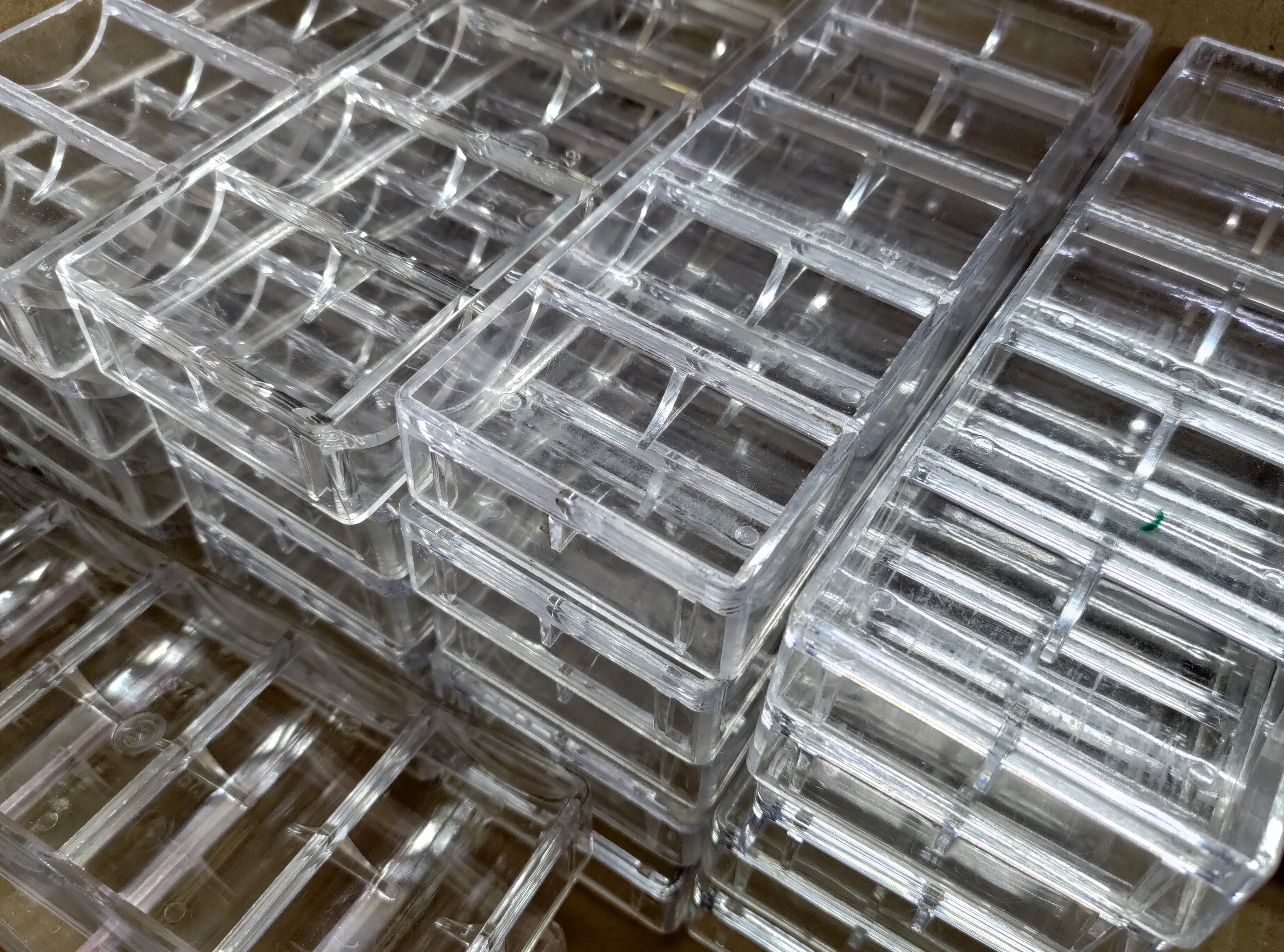 Used Acrylic Chip Tray 67.7mm insert for 39mm Chips