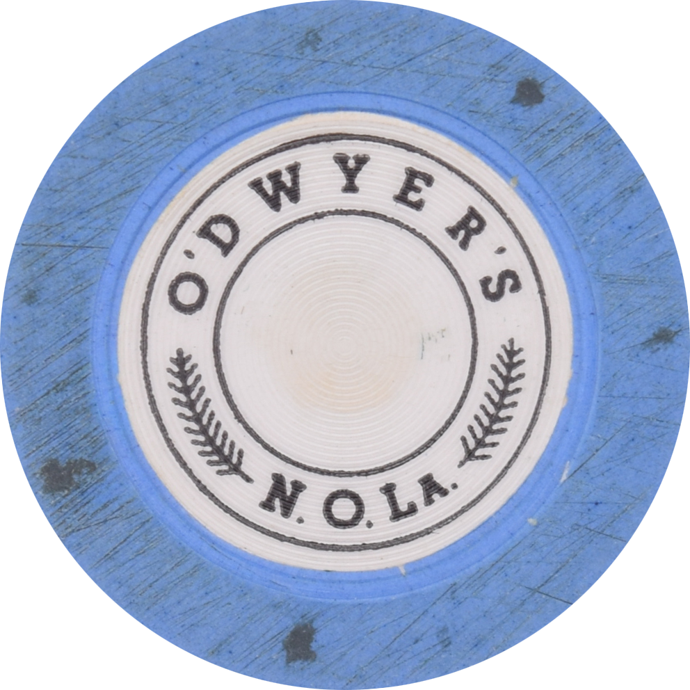 O'Dwyer's Illegal Casino New Orleans Louisiana Dk Blue Chip