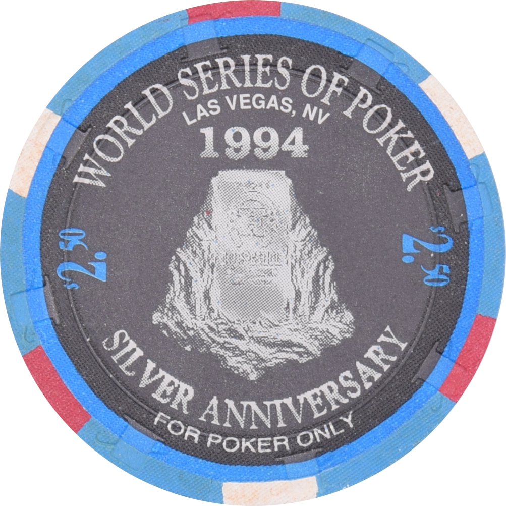 Horseshoe Club (Binion's) Casino Las Vegas Nevada $2.50 Doyle Brunson Chip 1994