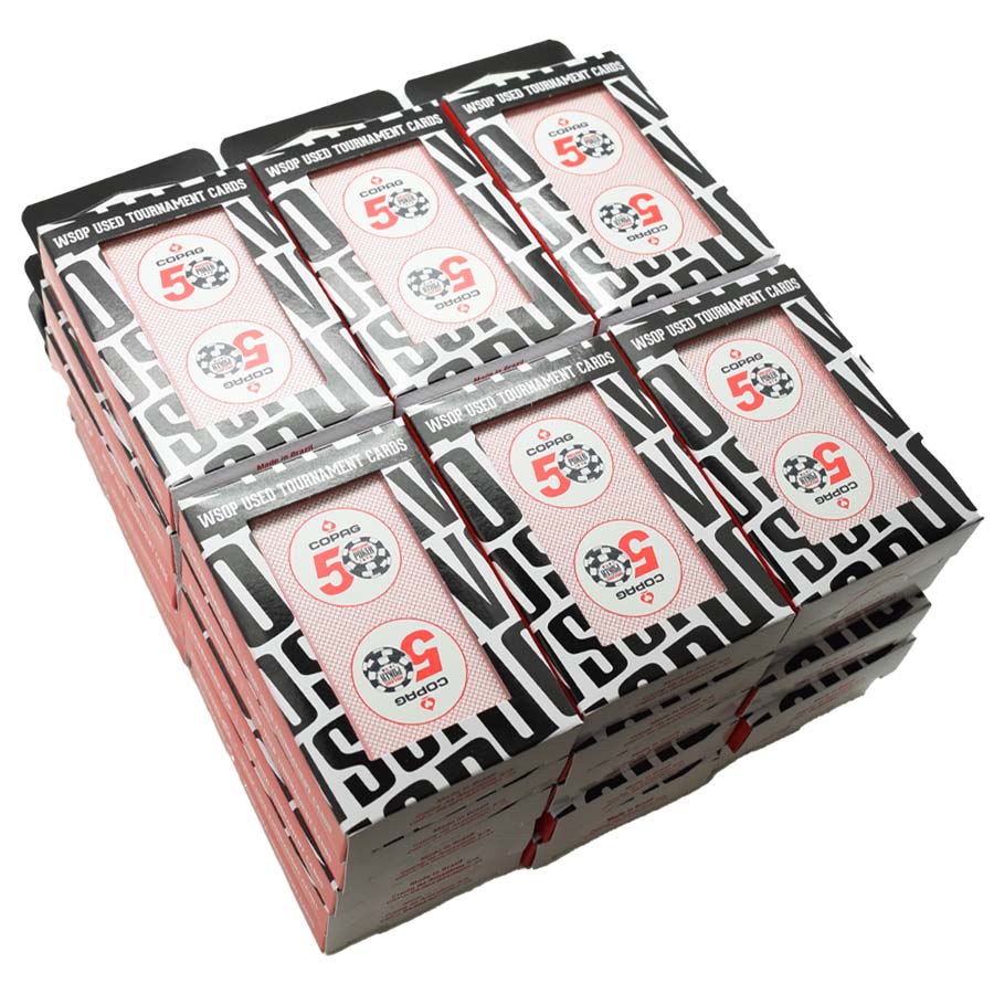 30 WSOP Copag Used Decks 2019 50th Anniversary Used Decks