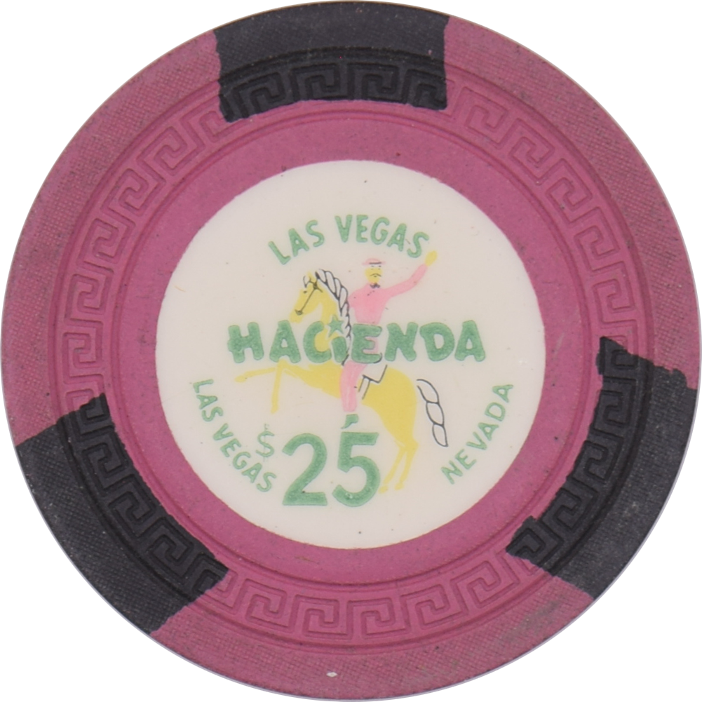 Hacienda Casino Las Vegas Nevada $25 Chip 1958