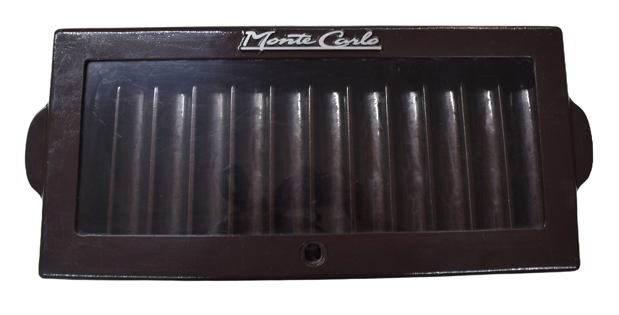 Monte Carlo Casino Las Vegas Used Paul-son Metal Dealer Brown Tray