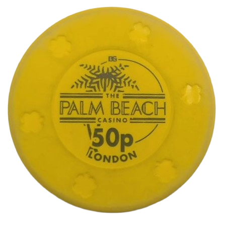 Palm Beach Casino London United Kingdom 50p Chip