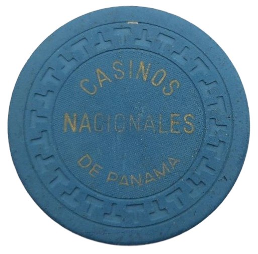 Casino Nacionales de Panama Blue Casino Chip T's Mold