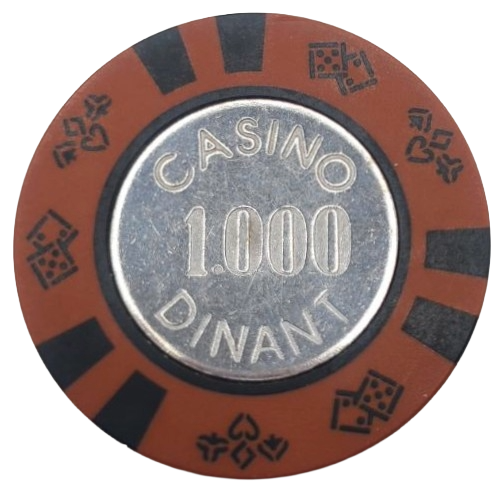 Casino Dinant Belgium 1000 Chip Coin Inlay