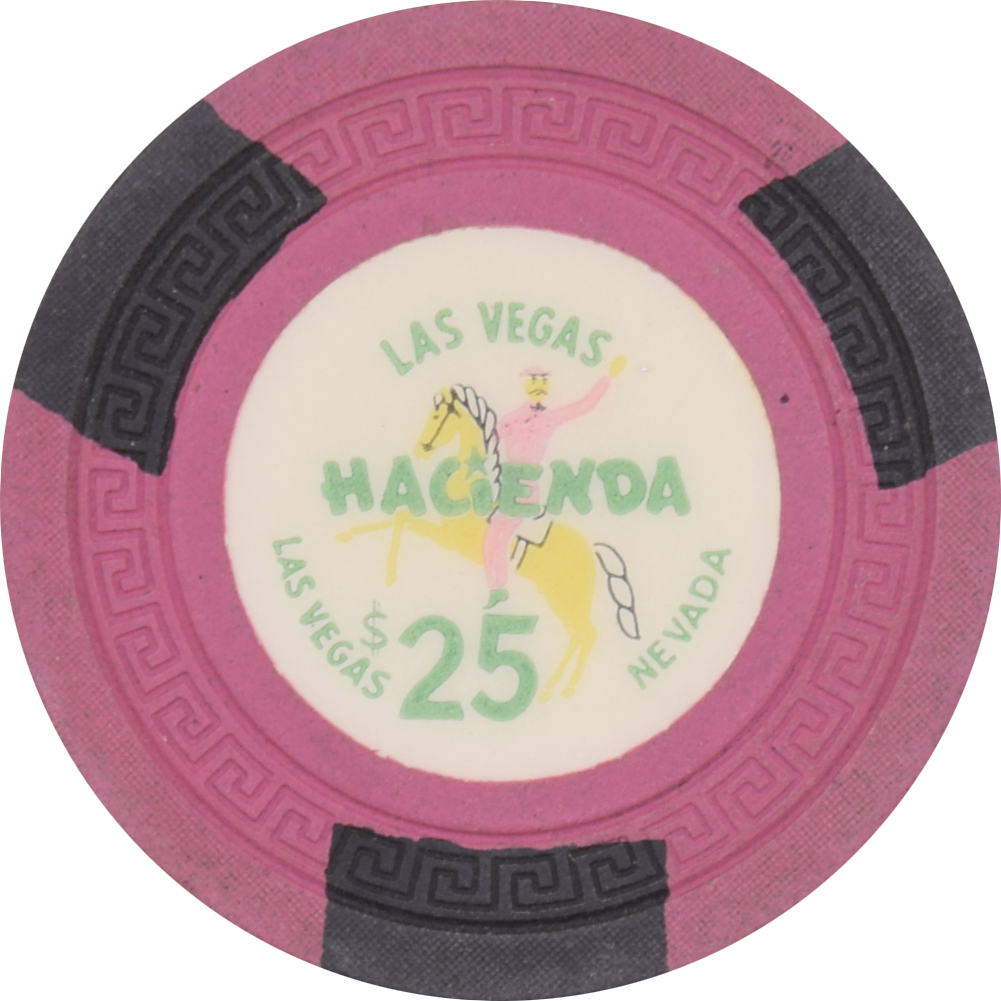 Hacienda Casino Las Vegas Nevada $25 Chip 1958