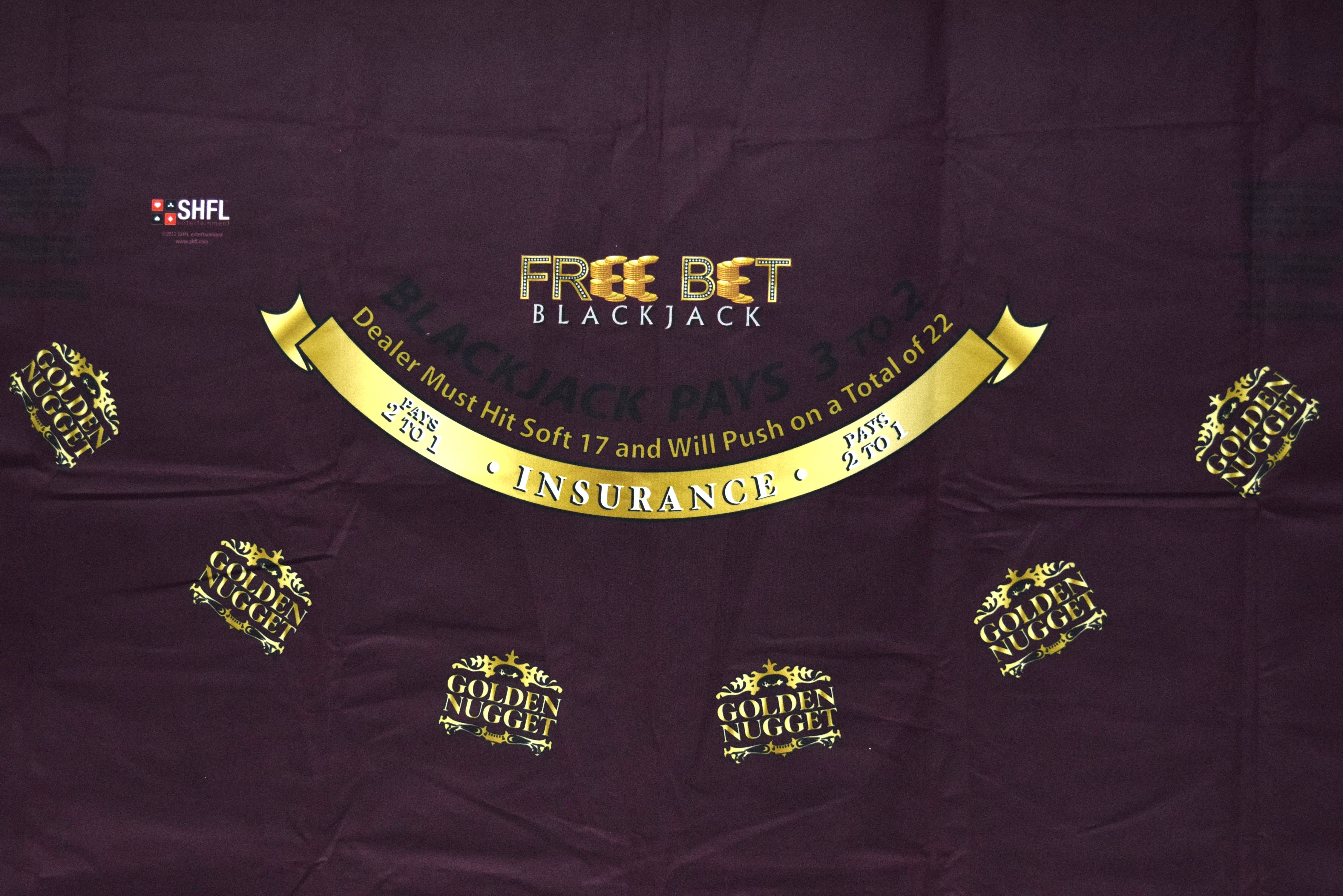 Golden Nugget Casino Las Vegas Nevada New Free Bet Blackjack Layout