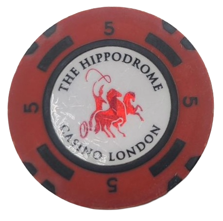 The Hippodrome London United Kingdom £5 Casino Chips