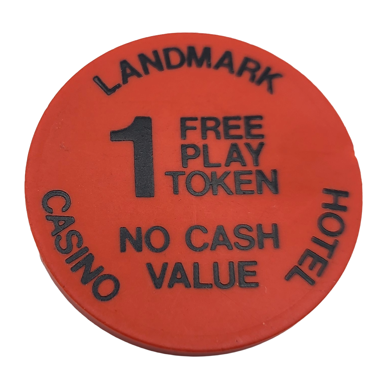 Landmark Casino Las Vegas Nevada Free Play Token No Cash Value