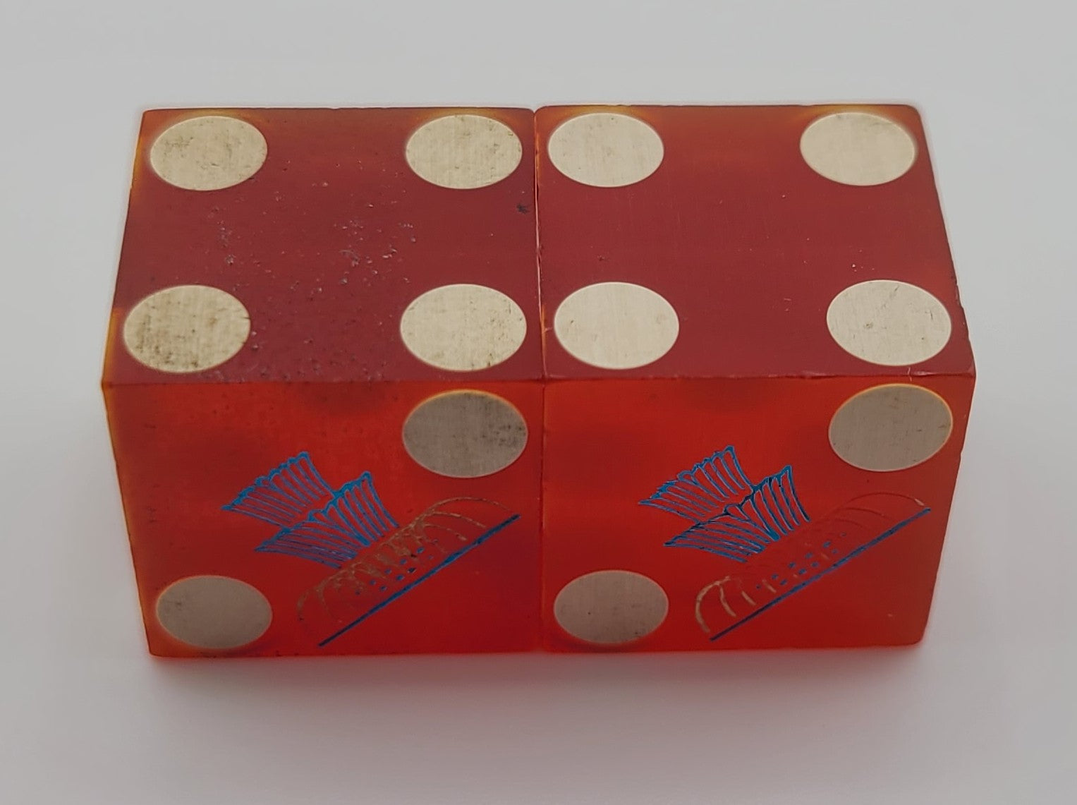 Tropicana Casino Las Vegas Nevada Pair of Dice 1950's/60's