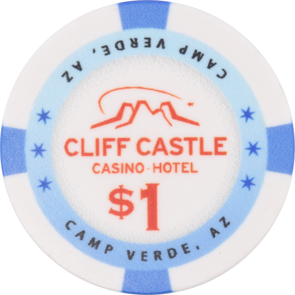 Cliff Castle Casino Camp Verde Arizona $1 Chip 2023