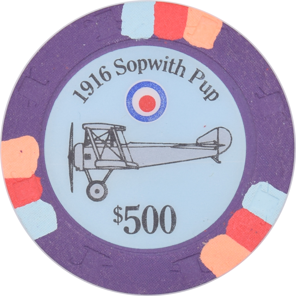 1916 Sopwith Pup $500 RHC Fantasy Chip