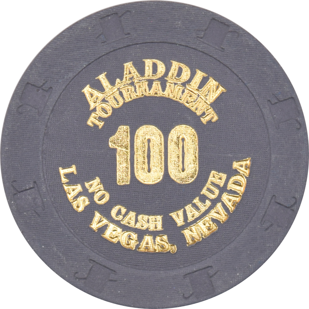 Aladdin Resort & Casino Las Vegas Nevada $100 NCV Chip 2000