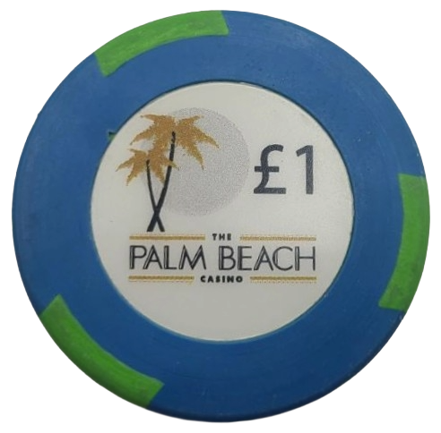 The Palm Beach Casino London United Kingdom £1 Chip