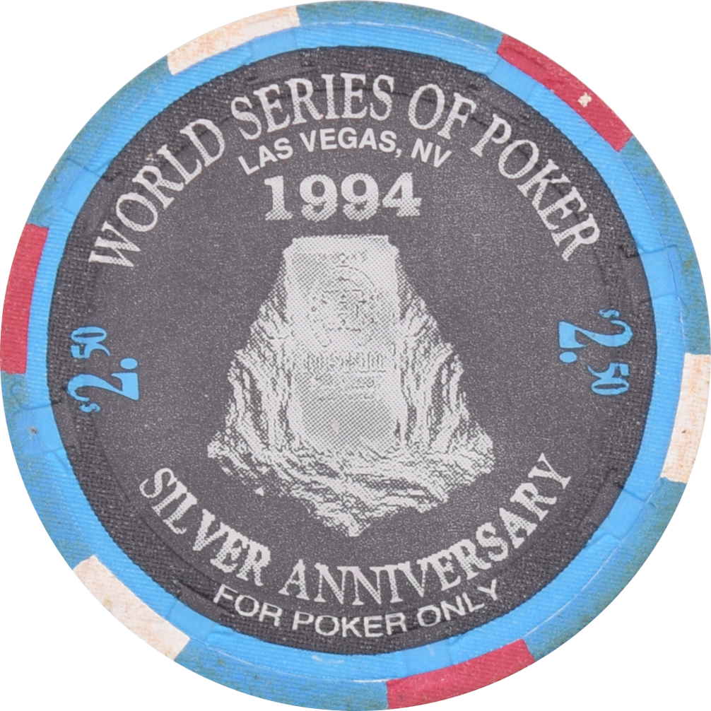 Horseshoe Club (Binion's) Casino Las Vegas Nevada $2.50 Brad Daugherty Chip 1994