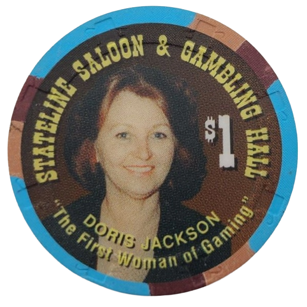 Stateline Saloon Casino Amargosa Valley Nevada $1 Chip 1996