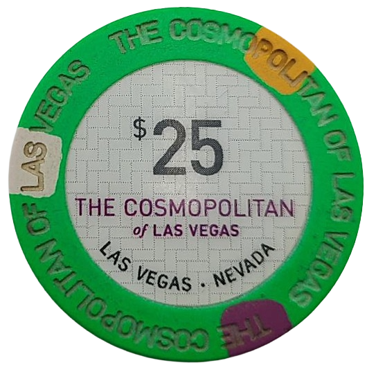 Cosmopolitan Casino Las Vegas Nevada $25 Chip 2010