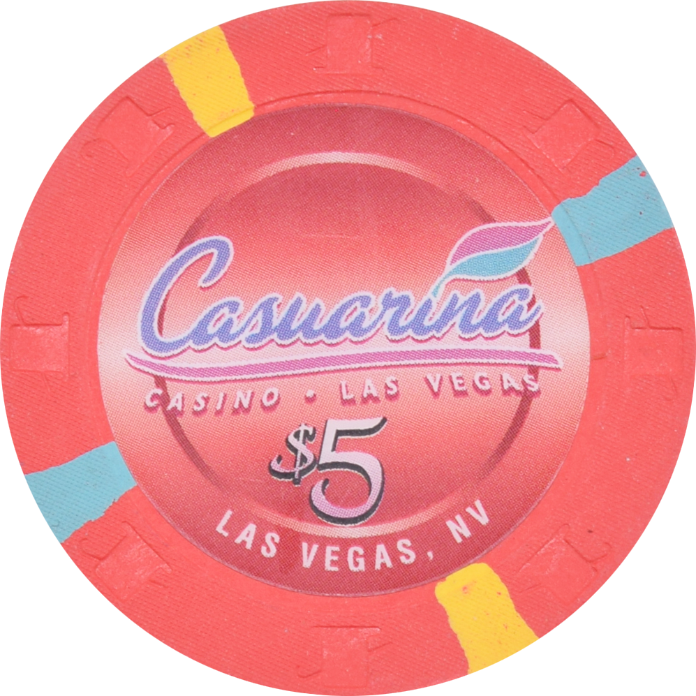 Casuarina Casino Las Vegas Nevada $5 Chip 2003